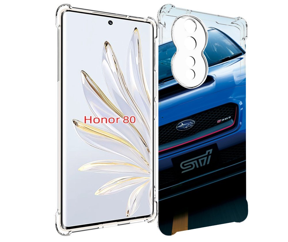 

Чехол MyPads subaru 2 для Honor 80, Прозрачный, Tocco