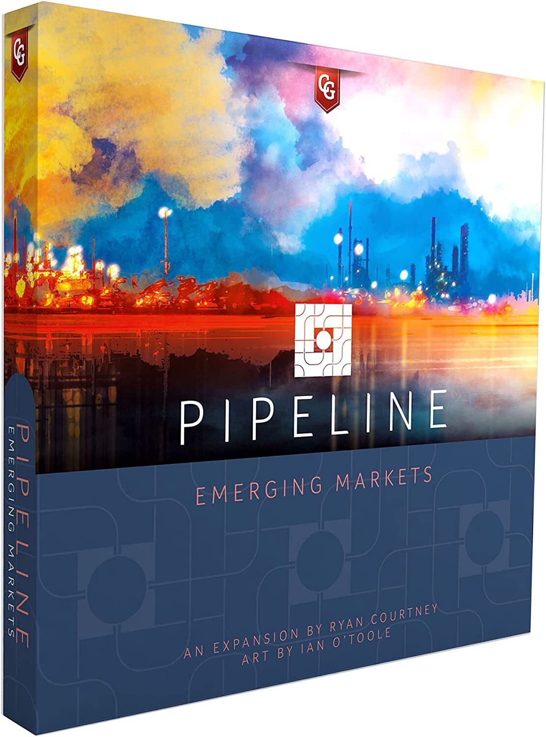 Настольная игра Capstone Games PIPE02 Pipeline Emerging Markets на английском языке