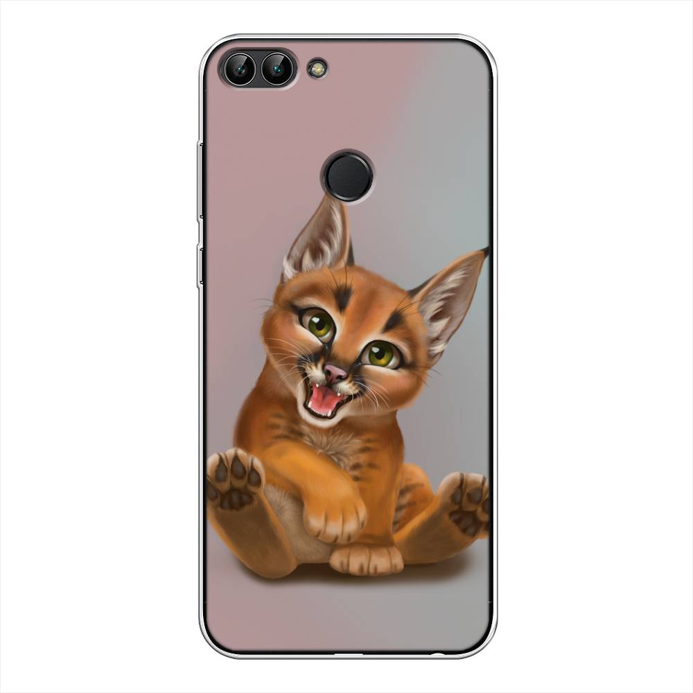 

Чехол Awog на Huawei P Smart "Малыш рыси", Оранжевый;серый, 64050-1