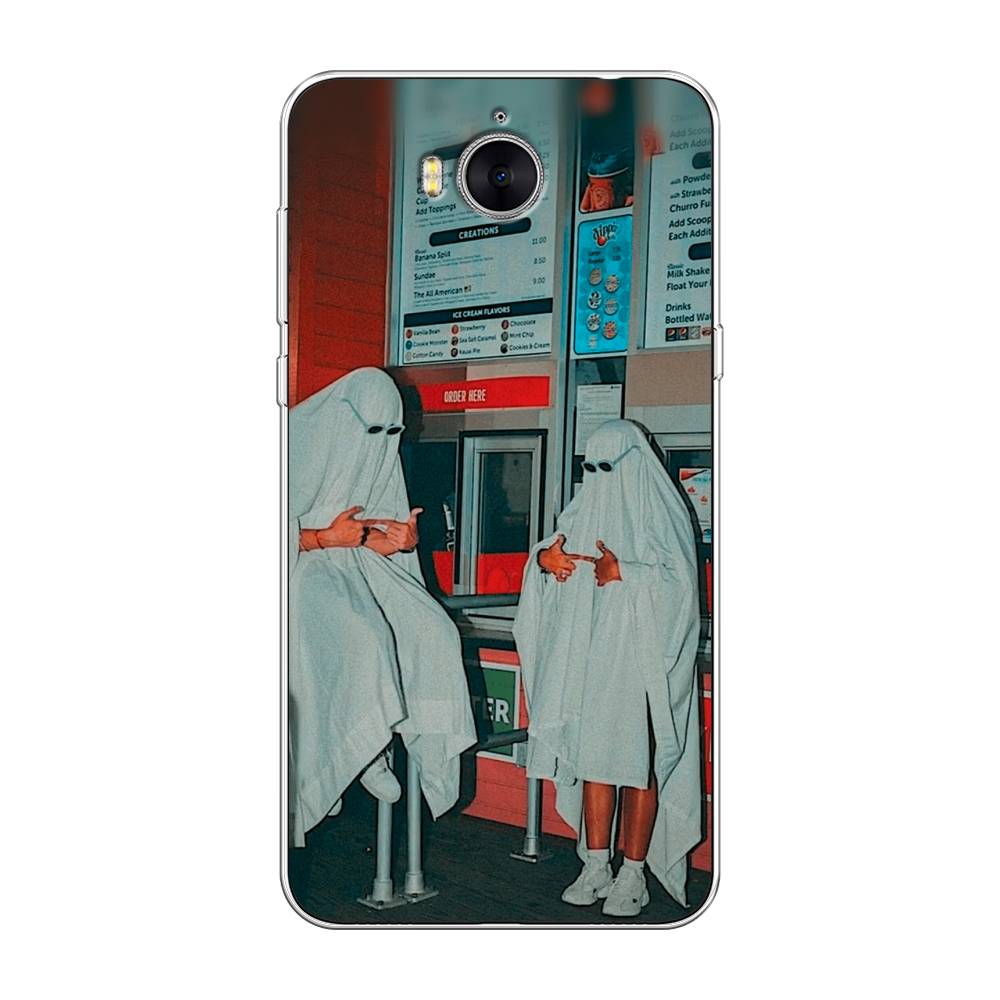 

Чехол Awog на Huawei Y5 2017 "Chillin Killin", Разноцветный, 62550-9