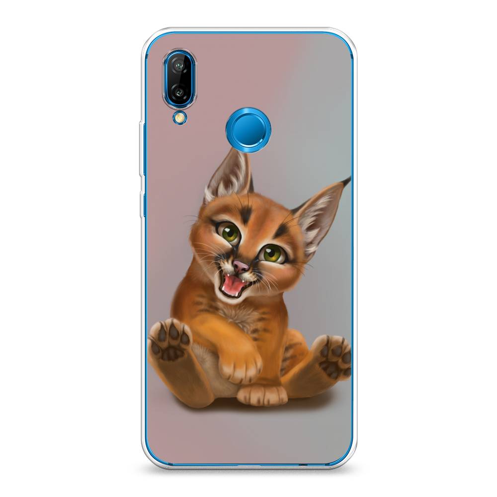 

Чехол Awog на Huawei Nova 3E "Малыш рыси", Оранжевый;серый, 65650-1