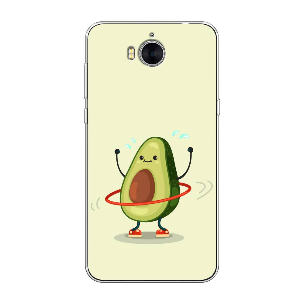 

Чехол Awog на Huawei Y5 2017 "Авокадо с обручем", Разноцветный, 62550-10