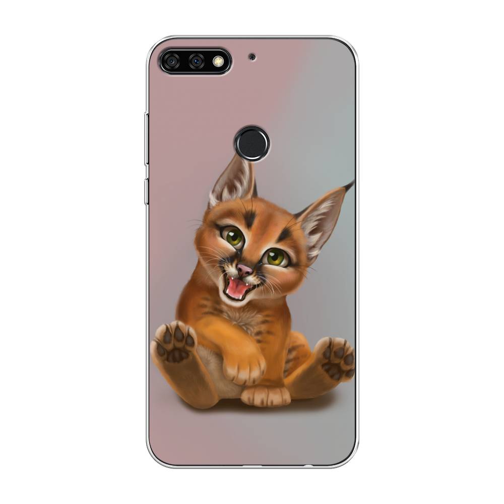 

Чехол Awog на Huawei Nova 2 Lite "Малыш рыси", Оранжевый;серый, 64650-1