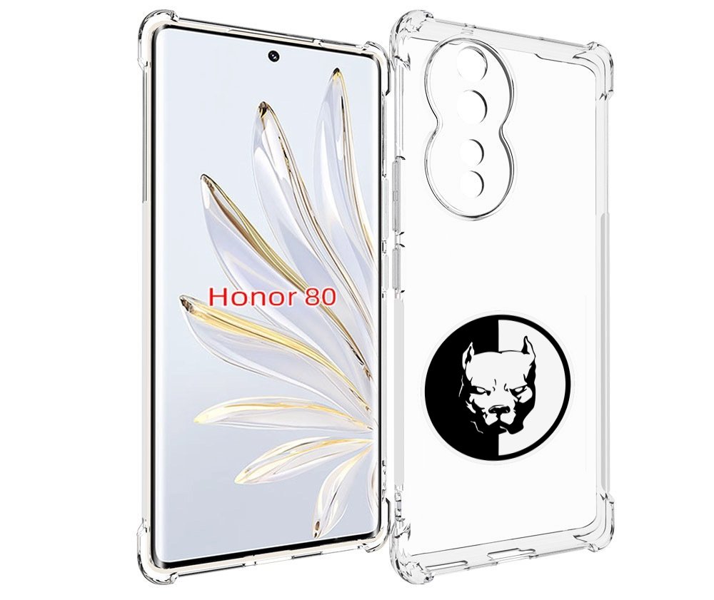 

Чехол MyPads смотра мужской для Honor 80, Прозрачный, Tocco