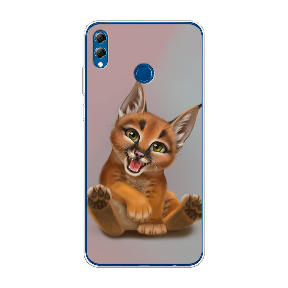 

Чехол Awog на Honor 8X Max "Малыш рыси", Оранжевый;серый, 66550-1