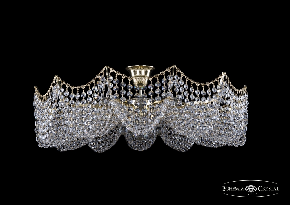 

Люстра потолочная Bohemia Ivele Crystal 77081/64 G
