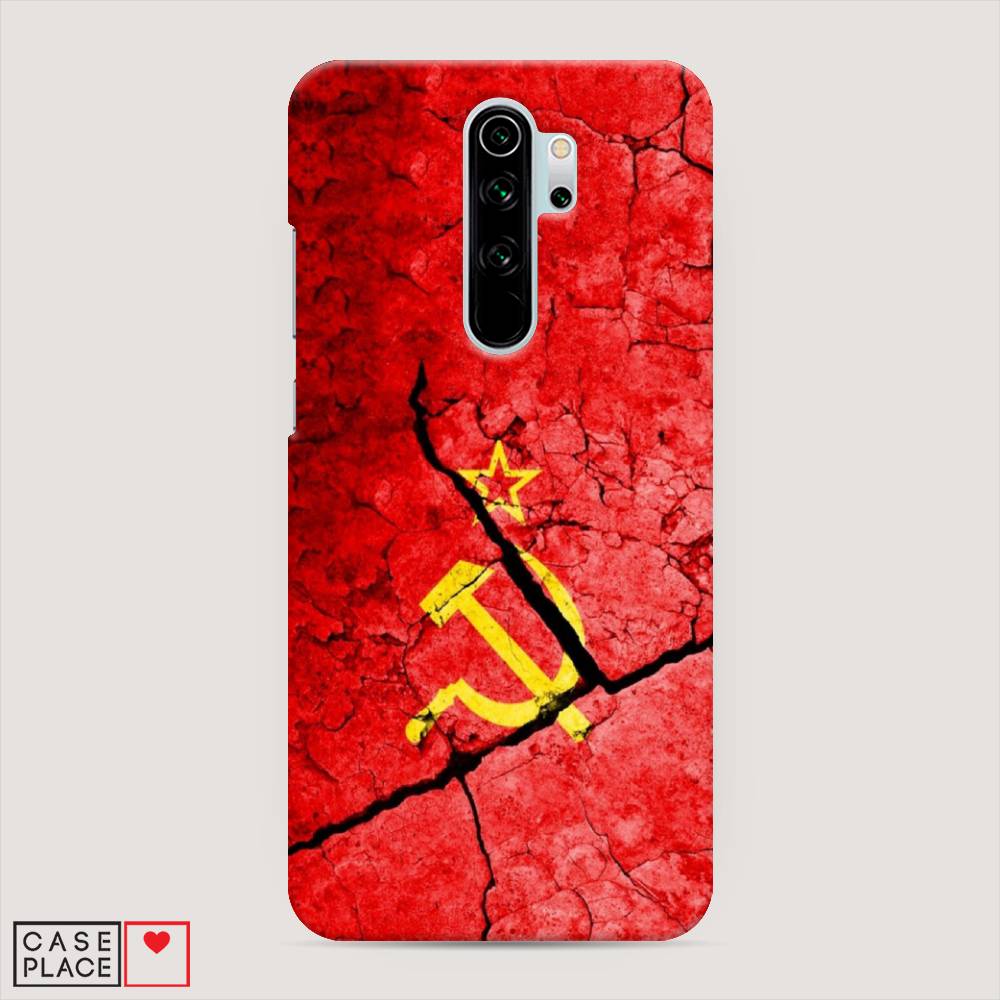 фото Пластиковый чехол "ссср" на xiaomi redmi note 8 pro awog