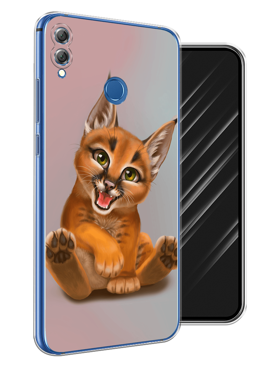 

Чехол Awog на Honor 8X "Малыш рыси", Оранжевый;серый, 66750-1