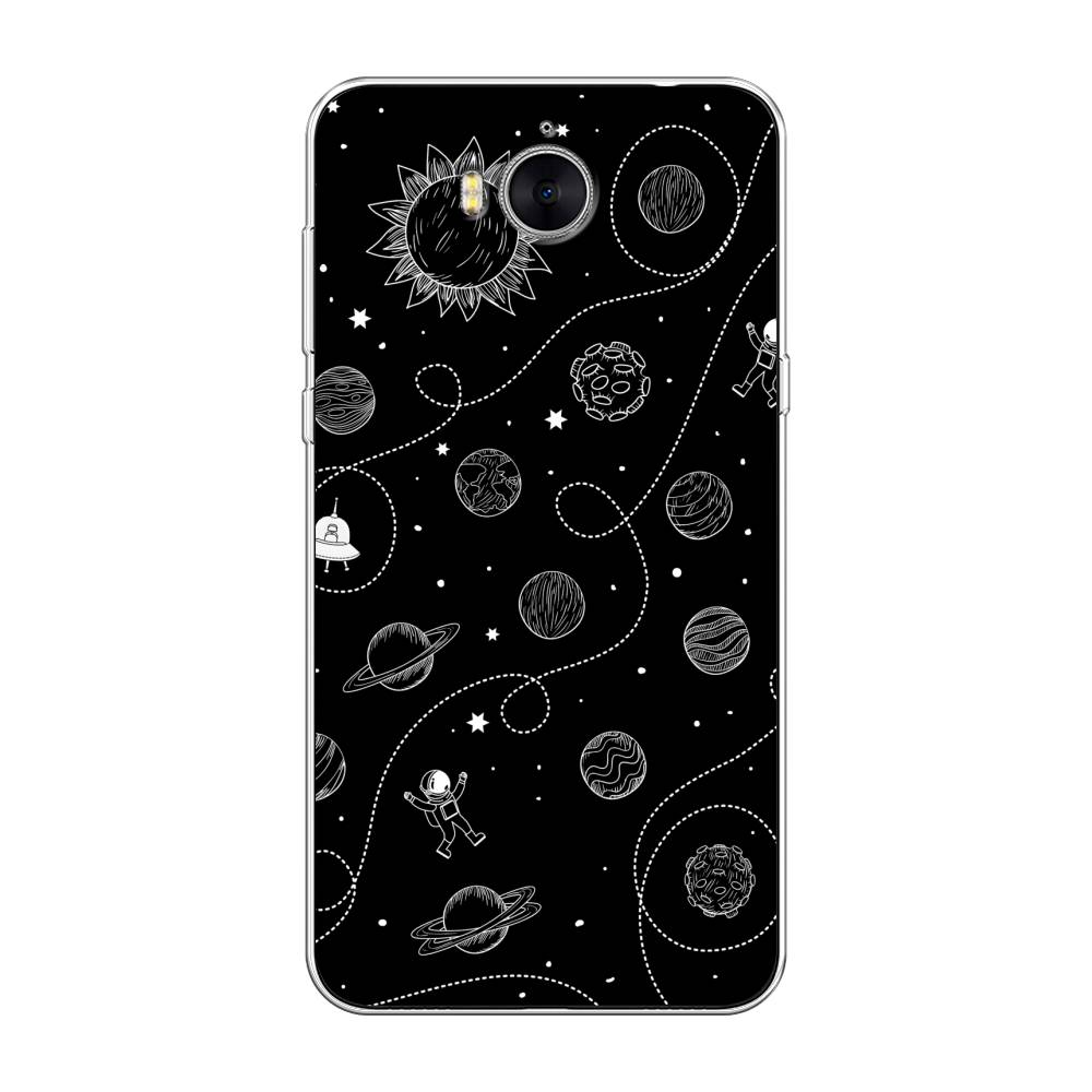 

Чехол Awog на Huawei Y5 2017 "В невесомости", Разноцветный, 62550-4