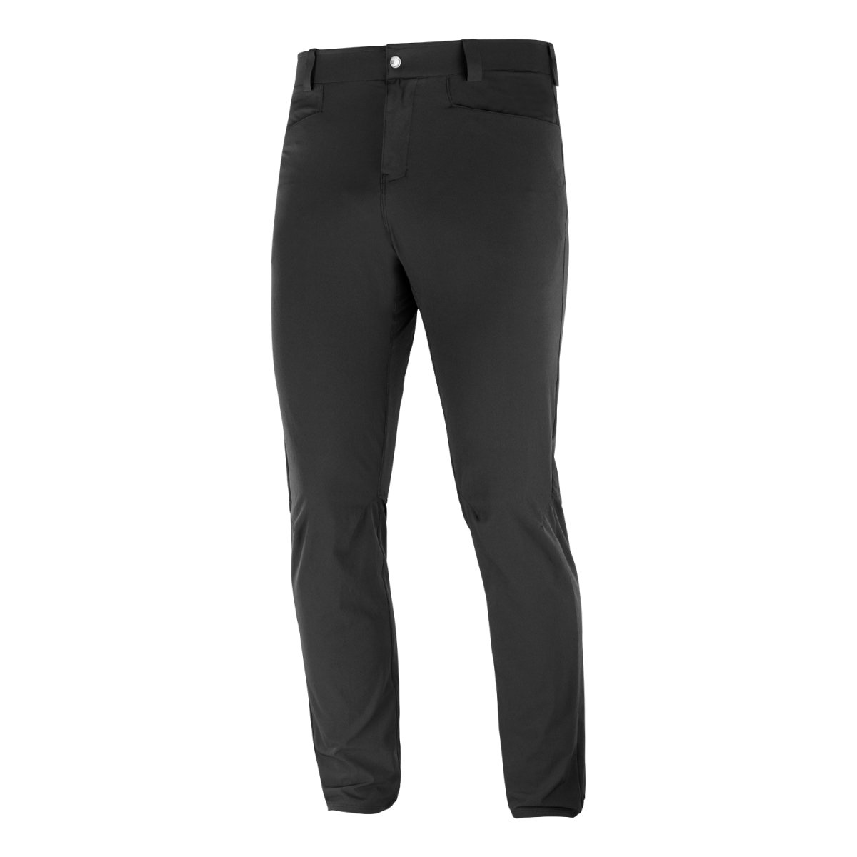фото Спортивные брюки salomon wayfarer tapered pant m, black, 46 eu