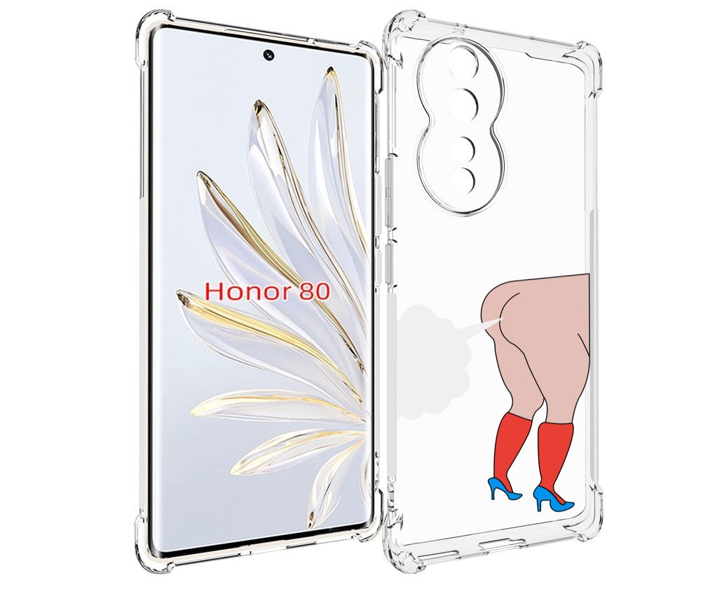 

Чехол MyPads смешная-ситуация детский для Honor 80, Прозрачный, Tocco