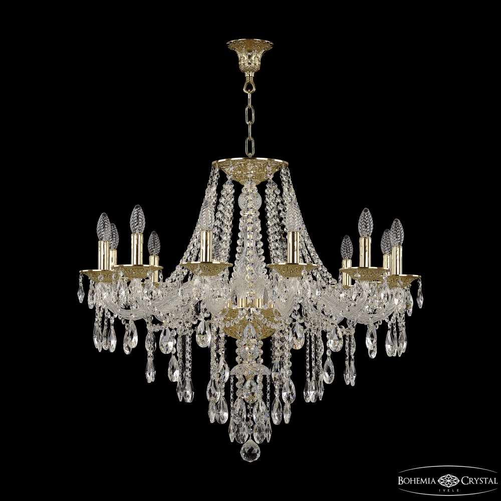 

Люстра подвесная Bohemia Ivele Crystal 16215/12/300 G