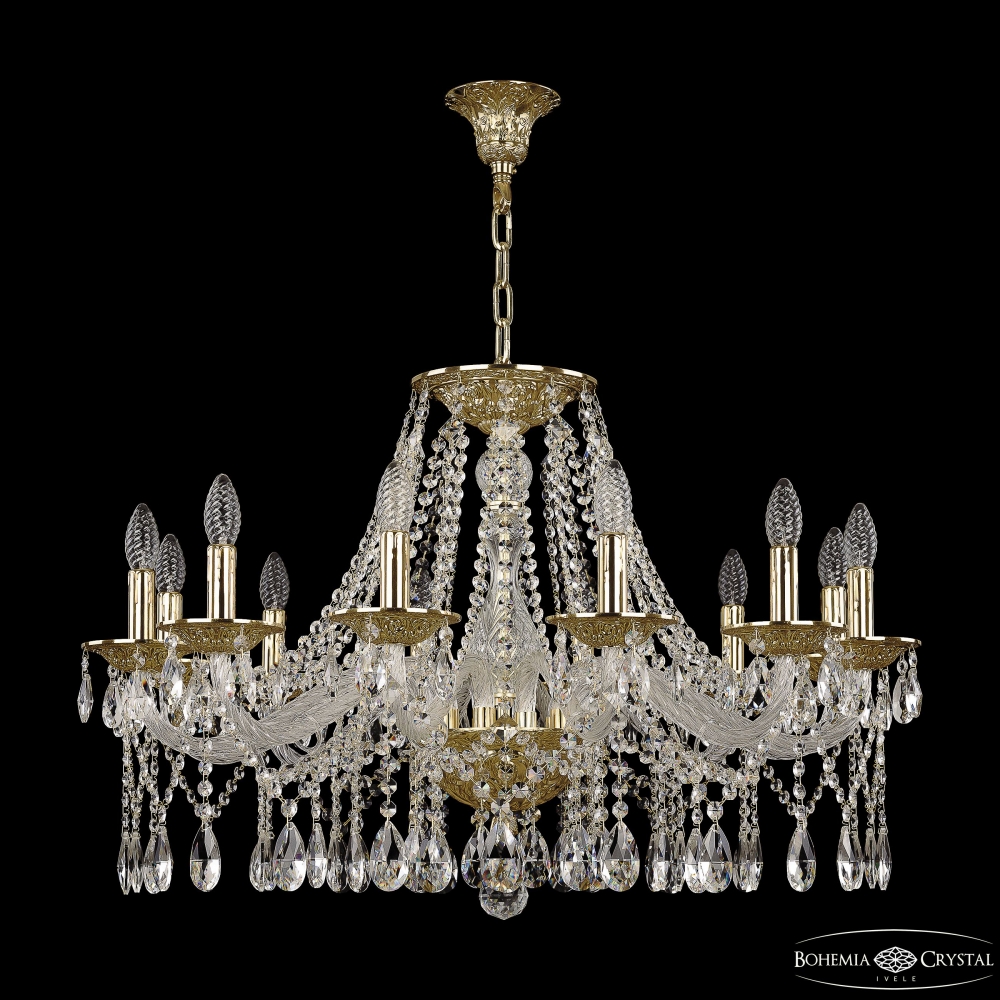 

Люстра подвесная Bohemia Ivele Crystal 16213/12/300 G