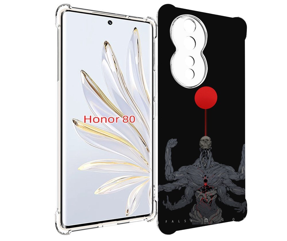 

Чехол MyPads скелет-с-6-руками для Honor 80, Прозрачный, Tocco