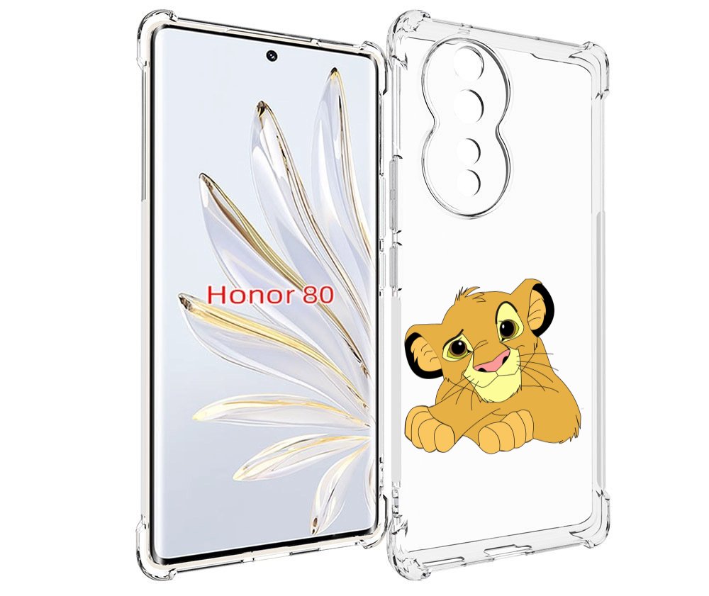 

Чехол MyPads симба-красивый для Honor 80, Прозрачный, Tocco