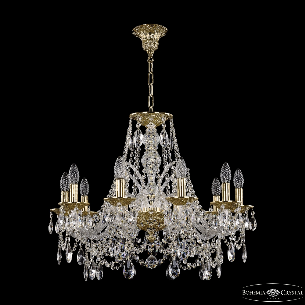 

Люстра подвесная Bohemia Ivele Crystal 16211/10/240 G