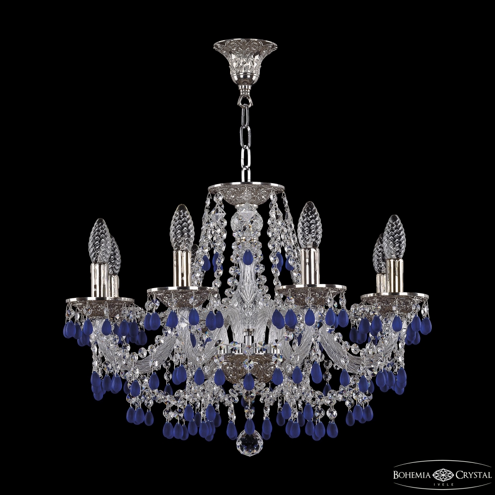 

Люстра подвесная Bohemia Ivele Crystal 16210/8/195 Ni V3001