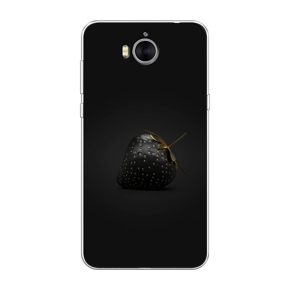 

Чехол Awog на Huawei Y5 2017 "Черная клубника", Разноцветный, 62550-10