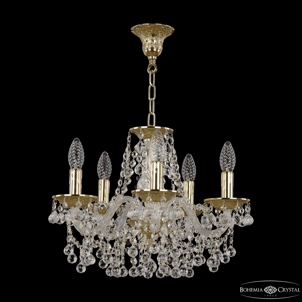 

Люстра подвесная Bohemia Ivele Crystal 16209/5/141 G