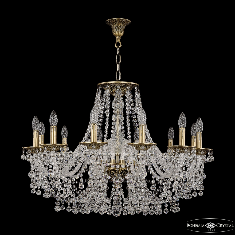 

Люстра подвесная Bohemia Ivele Crystal 16209/12/300 PB