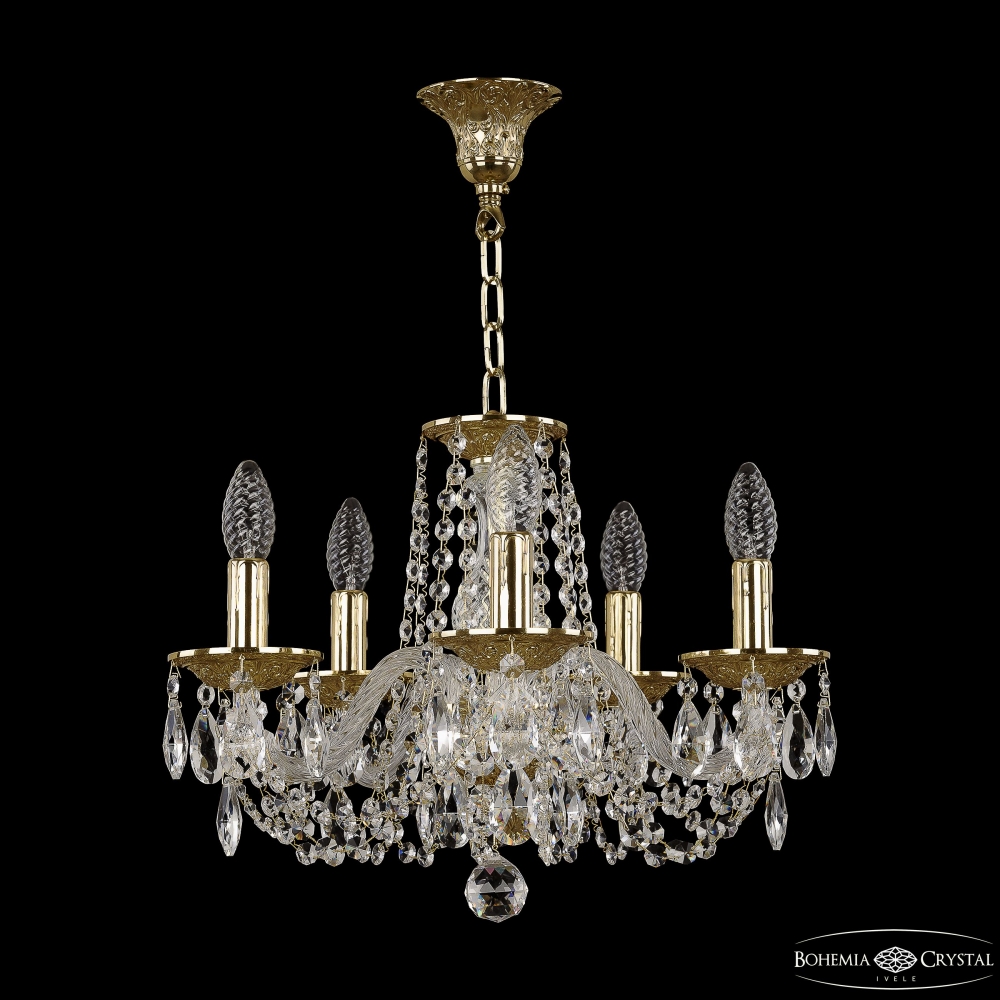 

Люстра подвесная Bohemia Ivele Crystal 16202/5/141 G