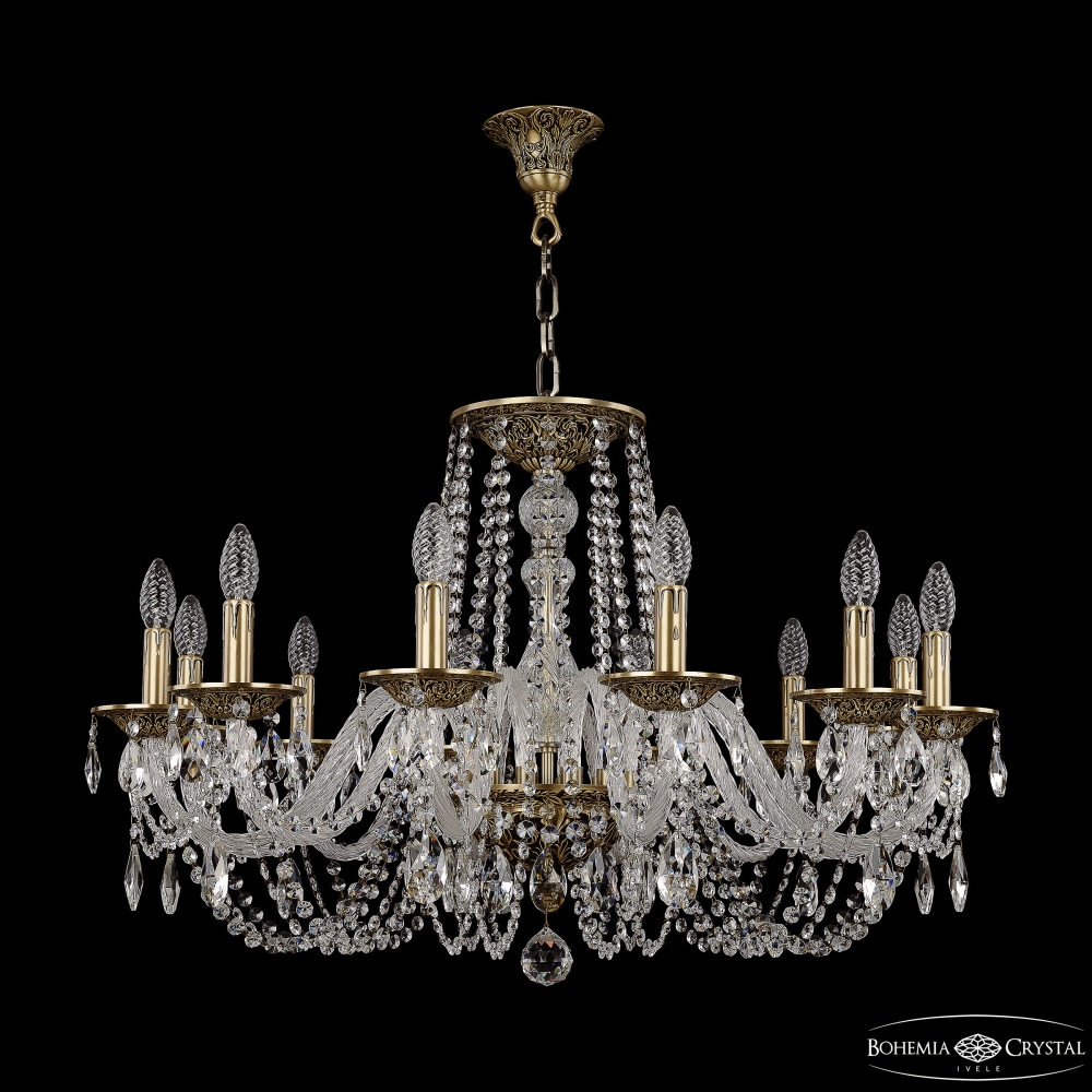 

Люстра подвесная Bohemia Ivele Crystal 16202/12/300 PB