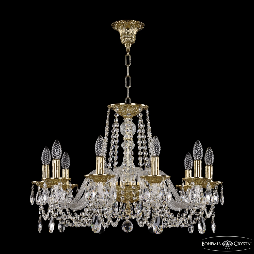 

Люстра подвесная Bohemia Ivele Crystal 16202/10/240 G
