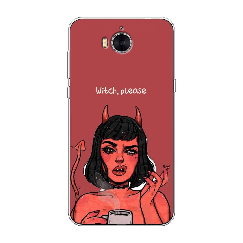 

Чехол Awog на Huawei Y5 2017 "Evil Girl", Разноцветный, 62550-6