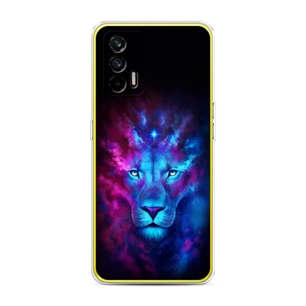 

Чехол Awog на Realme Q3 Pro "Космический лев", Разноцветный, 256550-1