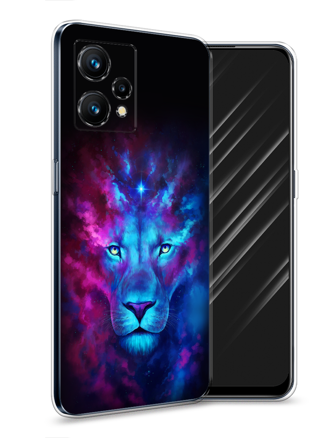 

Чехол Awog на Realme 9 "Космический лев", Разноцветный, 257250-1