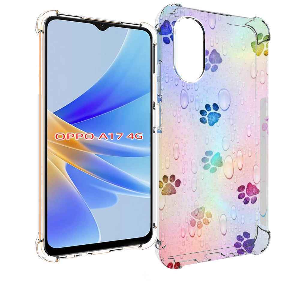 

Чехол MyPads лапки для OPPO A17, Прозрачный, Tocco