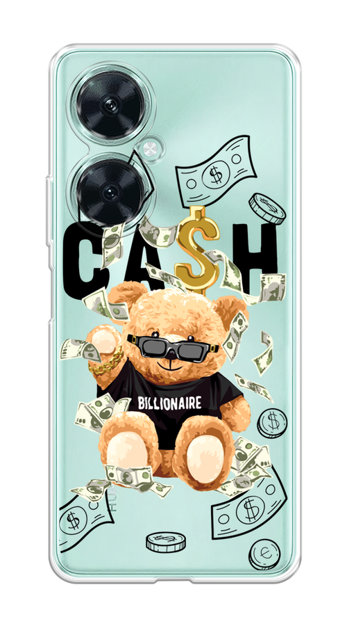 

Чехол на Huawei Nova 11i "Big cash", Черный;серый;бежевый, 6121750-6