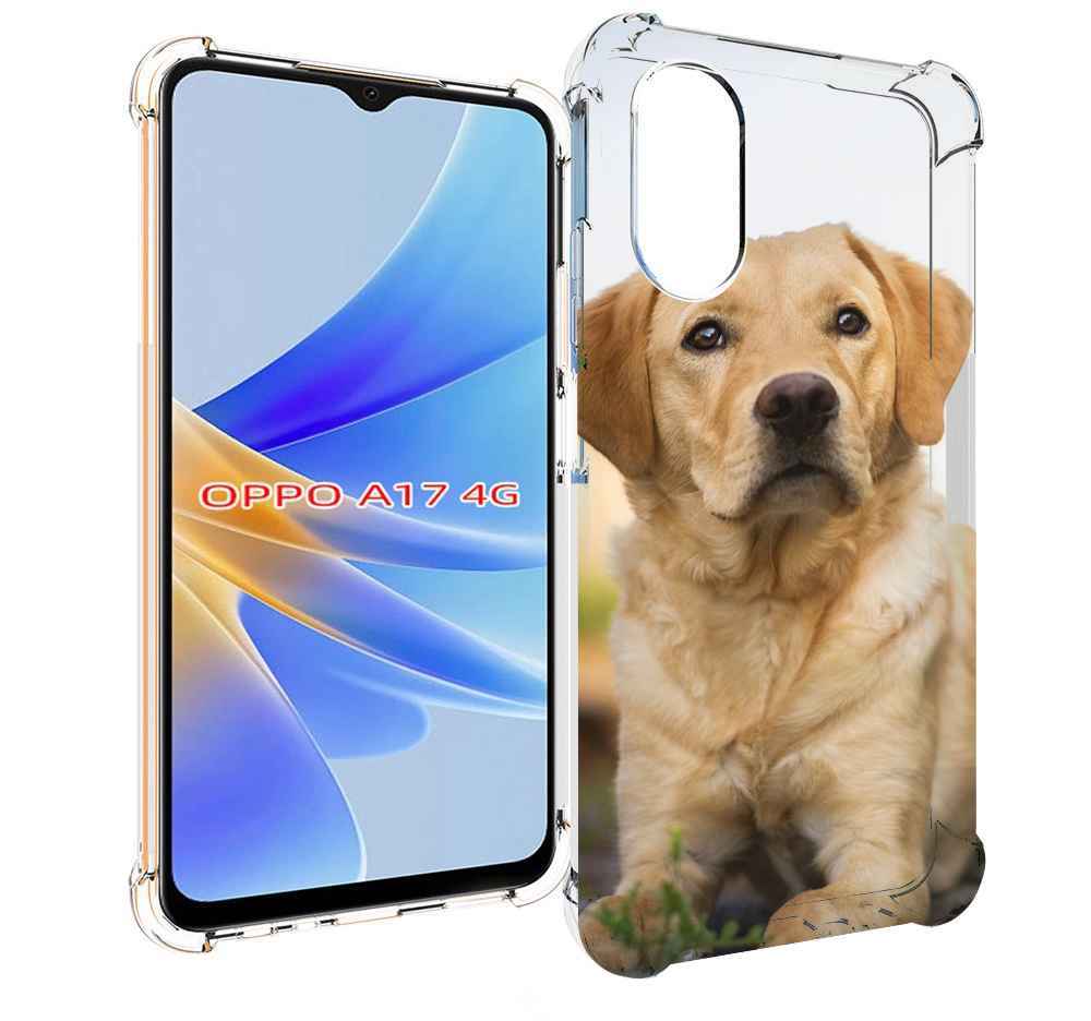 

Чехол MyPads лабрадор ретривер для OPPO A17, Прозрачный, Tocco