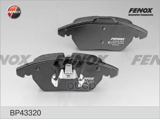 

Колодки Передние Citroen C4, Peugeot 307 2.0i, 03- Bp43320 FENOX арт. BP43320