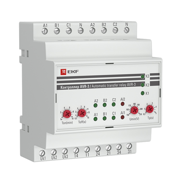 фото Контроллер ekf proxima авр на 2 ввода с секционированием avr-3 rel-avr-3