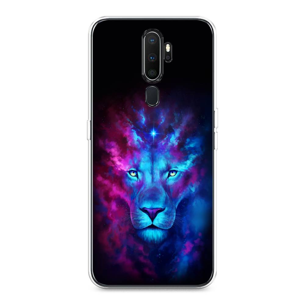 

Чехол Awog на Oppo A5/A9 2020 "Космический лев", Разноцветный, 251950-1
