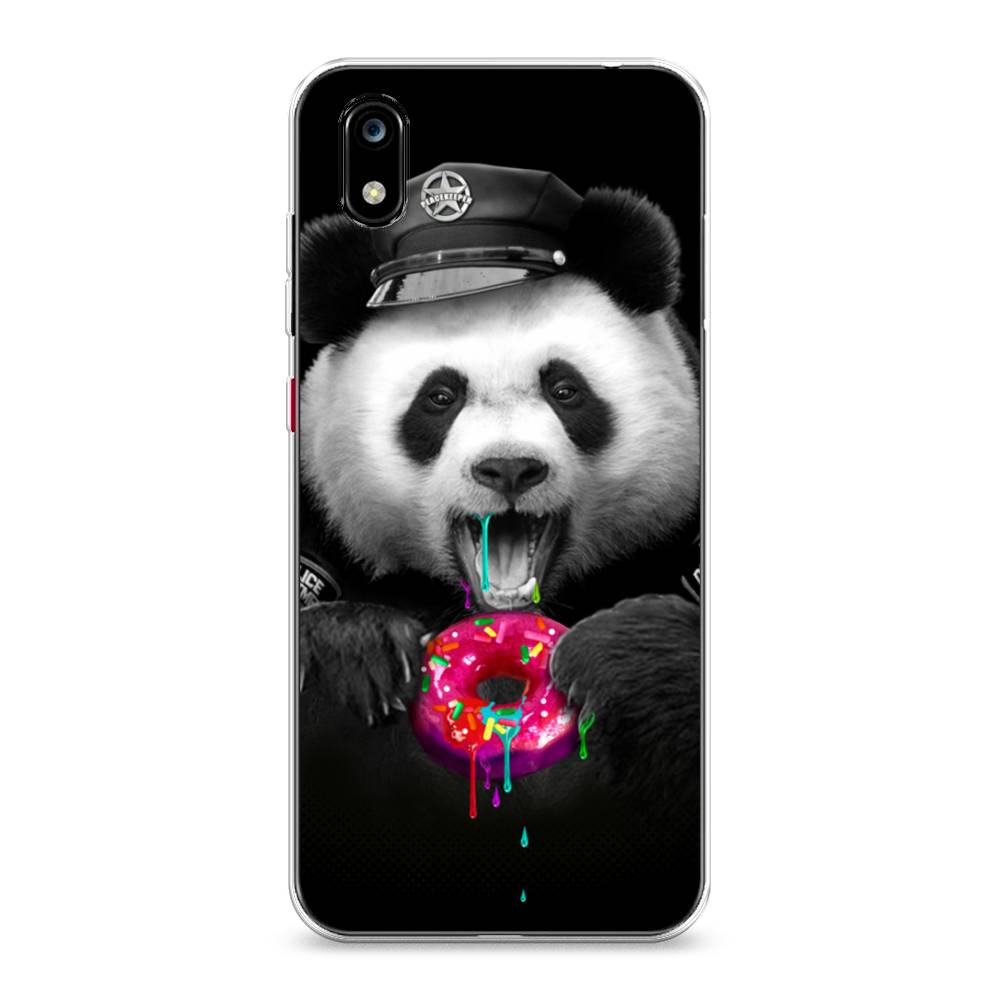 

Чехол Awog на ZTE Blade A7 2019 / ЗТЕ Блэйд A7 2019 "Панда police", Разноцветный, 133150-2