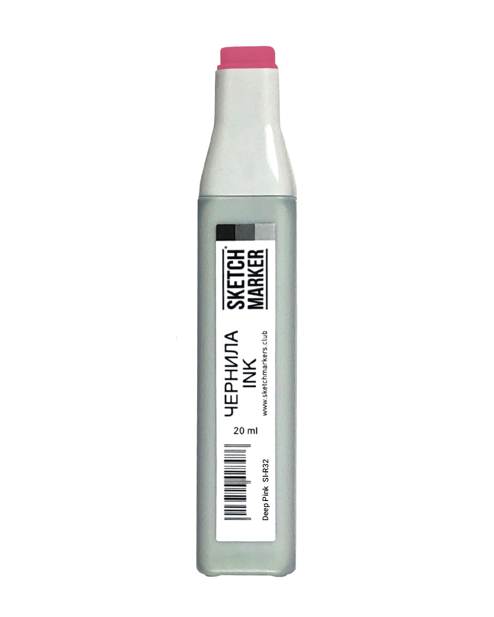 Чернила спиртовые для маркеров SKETCHMARKER 20мл цвет R32 Глубокий Розовый