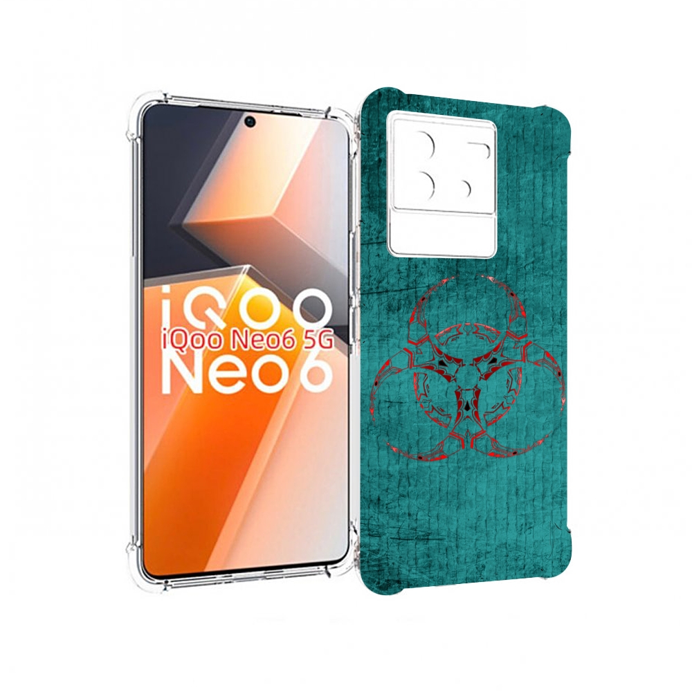 

Чехол MyPads Амбрелла для Vivo iQoo Neo 6 5G, Прозрачный, Tocco