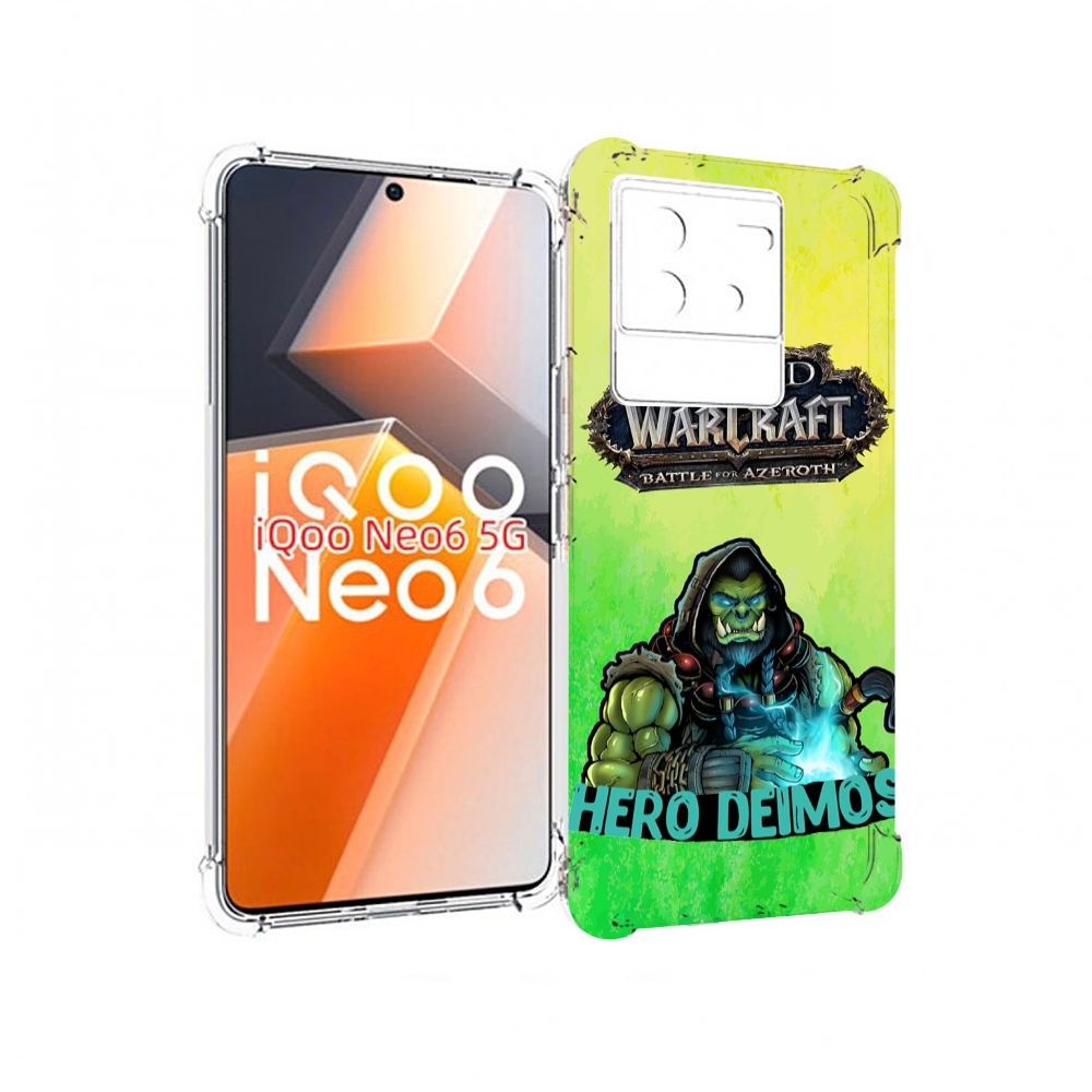 

Чехол MyPads world-of-warcraft мужской для Vivo iQoo Neo 6 5G, Прозрачный, Tocco