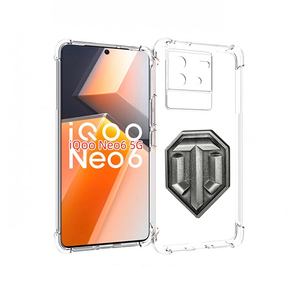 

Чехол MyPads world-of-tanks мужской для Vivo iQoo Neo 6 5G, Прозрачный, Tocco