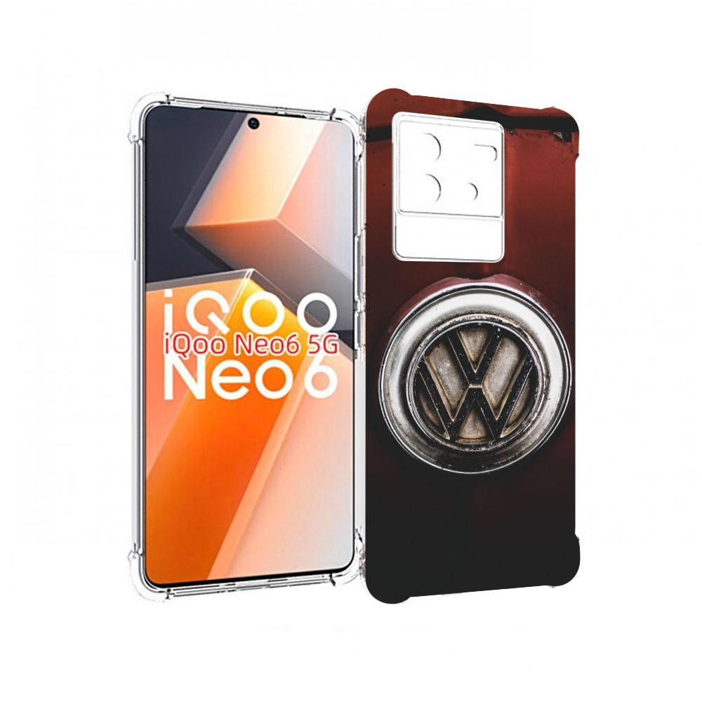 

Чехол MyPads volkswagen 1 мужской для Vivo iQoo Neo 6 5G, Прозрачный, Tocco