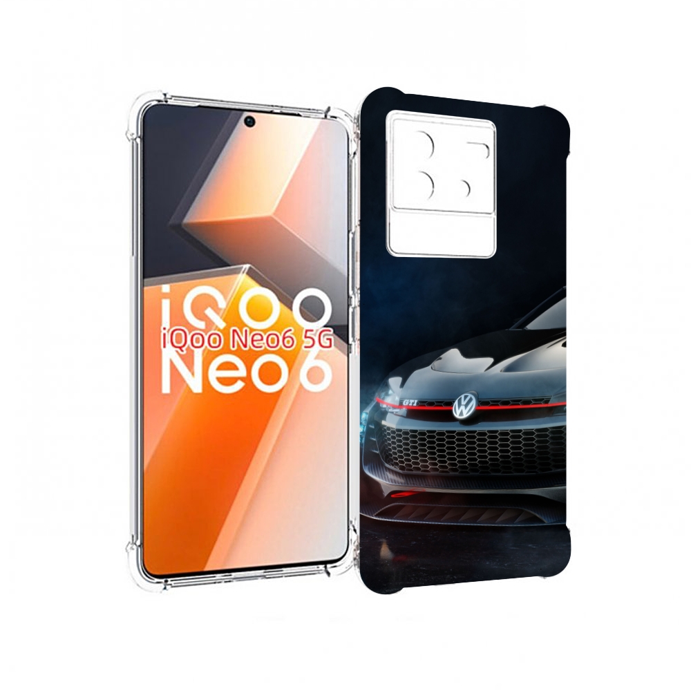 

Чехол MyPads volkswagen 2 мужской для Vivo iQoo Neo 6 5G, Прозрачный, Tocco