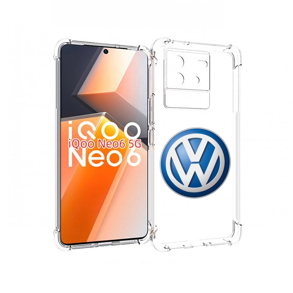 

Чехол MyPads volkswagen мужской для Vivo iQoo Neo 6 5G, Прозрачный, Tocco