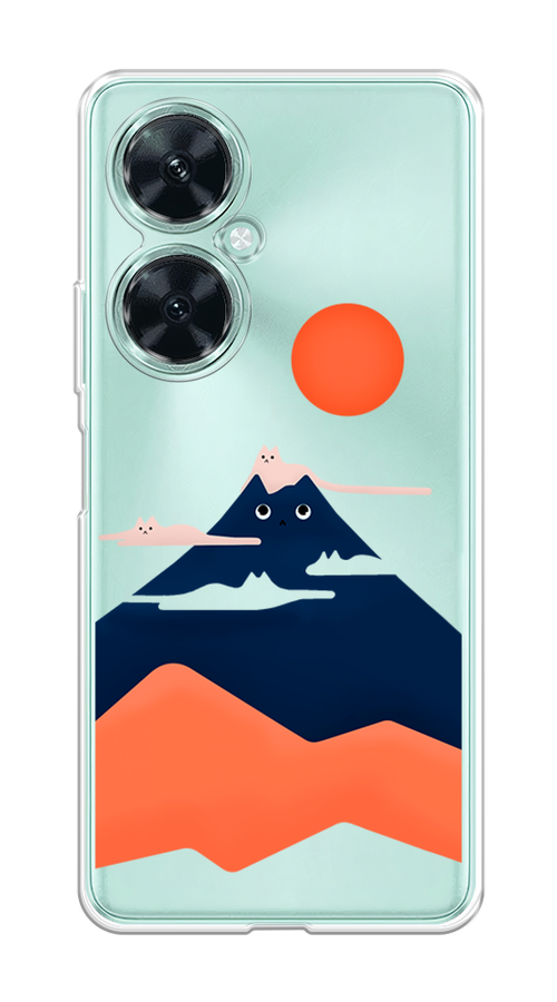 

Чехол на Huawei Nova 11i "Кот-гора", Черный;оранжевый, 6121750-4