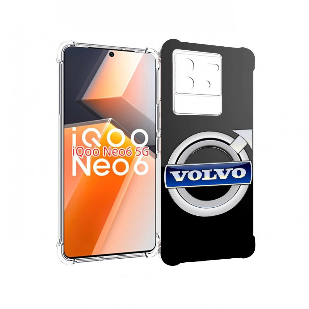 

Чехол MyPads volvo 2 мужской для Vivo iQoo Neo 6 5G, Прозрачный, Tocco