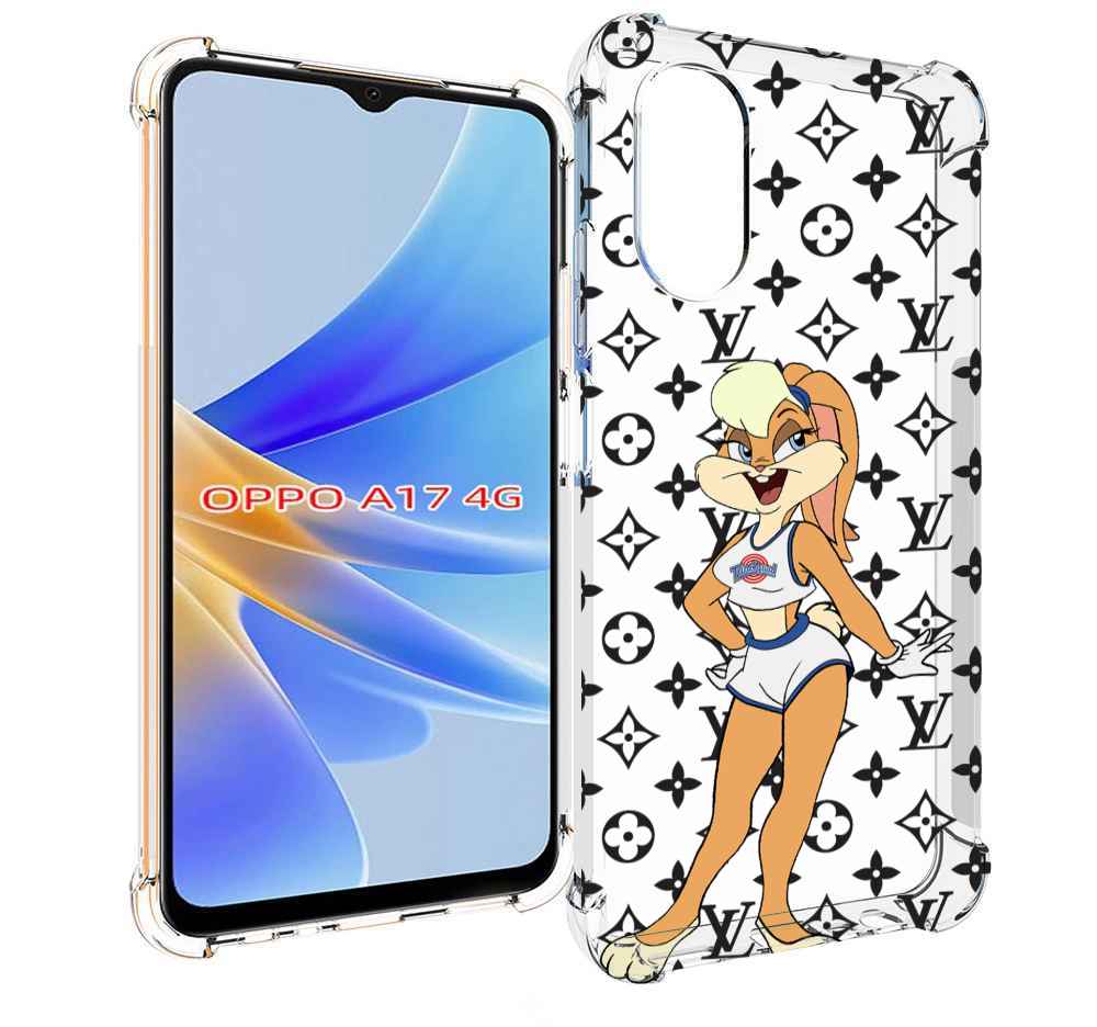 

Чехол MyPads красивый-принт-на-чехол женский для OPPO A17, Прозрачный, Tocco