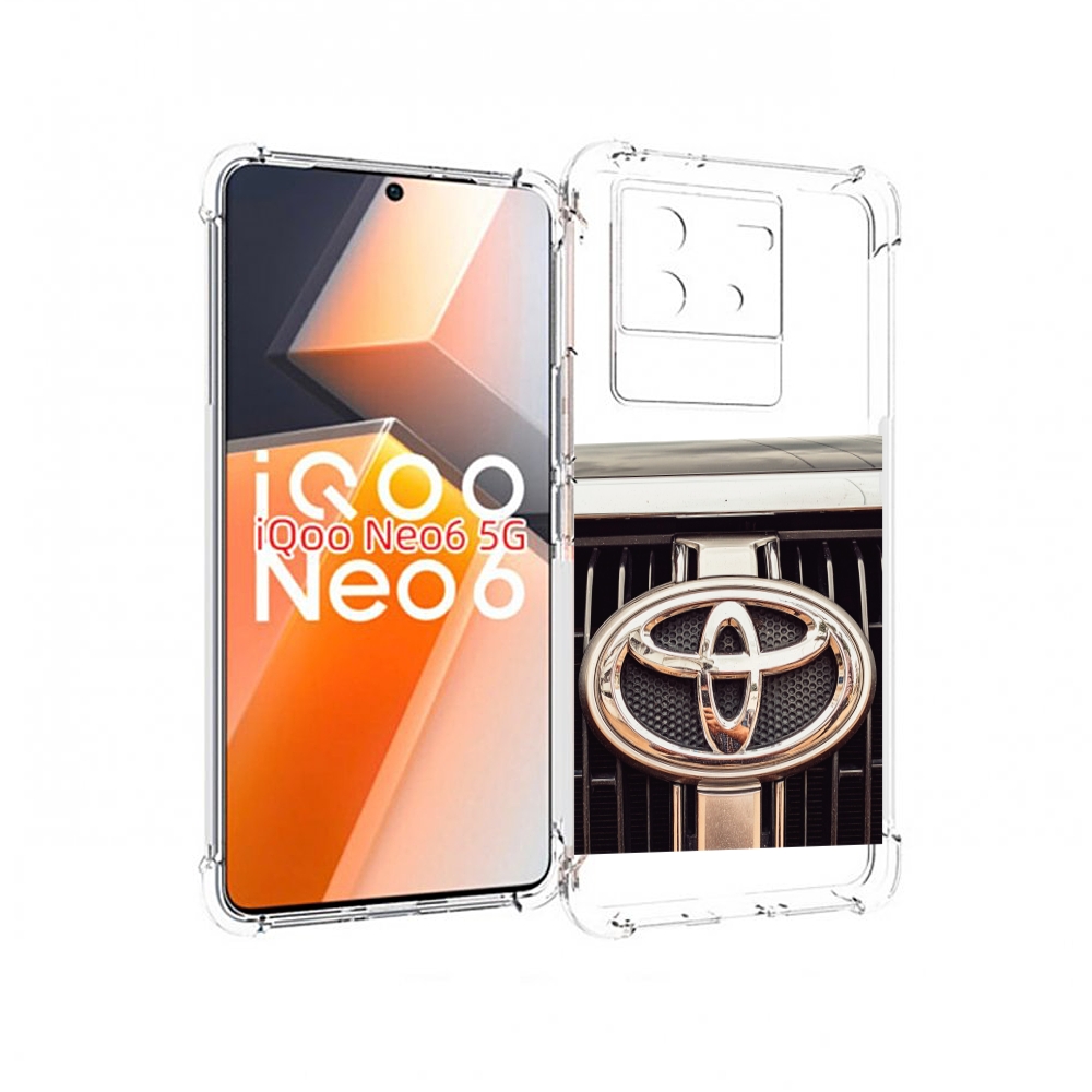 

Чехол MyPads toyota 3 для Vivo iQoo Neo 6 5G, Прозрачный, Tocco
