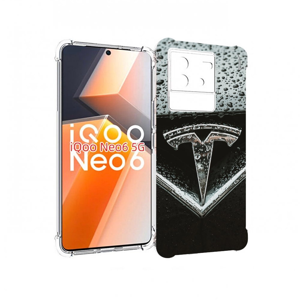 

Чехол MyPads tesla 1 для Vivo iQoo Neo 6 5G, Прозрачный, Tocco