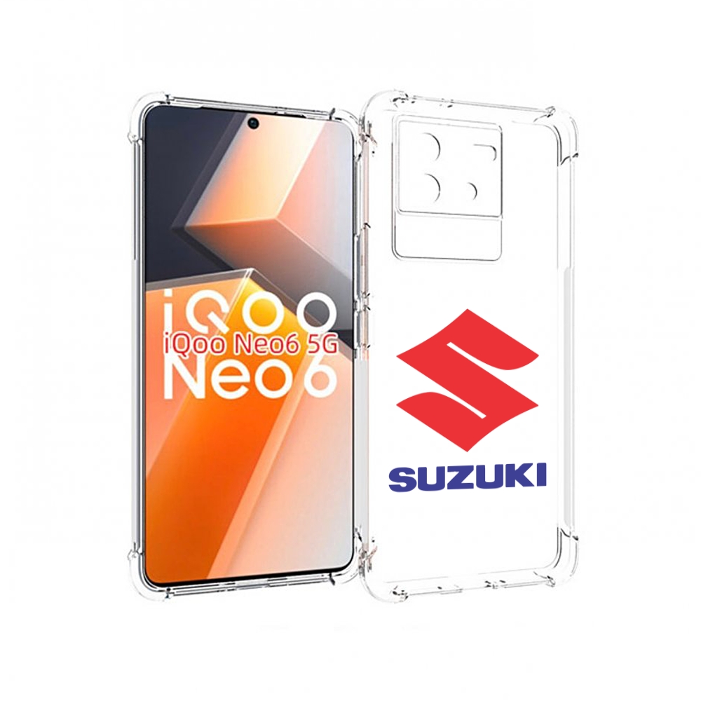 

Чехол MyPads suzuki-3 мужской для Vivo iQoo Neo 6 5G, Прозрачный, Tocco